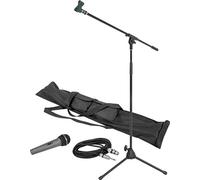 chord MS06 Microphone Stand Kit with Microphone, Cable and Carry Bag