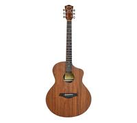 Chord Nomad Series: Electro Acoustic Guitar with Built in Tuner and Active 3-Band EQ Grand Auditorium Style with Venetian Cutaway Koa