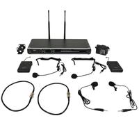 Chord NU20 Dual UHF Beltpack with Neckband + Lavalier Mic