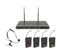 Chord NU4 Quad UHF Wireless System Neck/Lapel