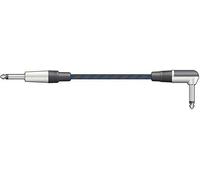chord Premium Retro Guitar Lead, 6 m, Black/Blue