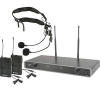 Chord | Quality Dual Neckband & Lapel Microphone System | UHF 611.775 + 613.825MHz
