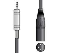 Chord Electronics 190.065UK audio cable 0.5 m 3.5mm TRS XLR Black