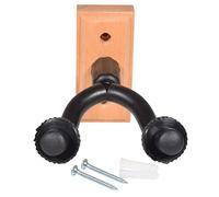 Chord | Secure Guitar Wall Hanger with Wooden Base Complete with handing Screws & plugs