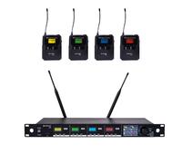 Chord TU4 - Quad Beltpack Headset PLL Tuneable UHF Wireless Microphone System