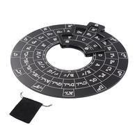 Chord Wheel - Fifth Stool , Music Theory Wheel | Chord Progression Chart, Transposition Guide for Songwriters, Melody and Harmony Educational Tools for Notes, Chords and Key Signatures