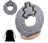 Chord Wheel Musical Instrument, Guitar Music Theory Disc, Chord Wheel with Stand Holder, Circles of Fifths Tool, Musical Chord Wheel, Guitar Chord Theory Disc, Music Theory Wheel for Guitar