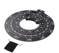 Chord Wheel - Scale Teaching Board, Progression Learning Disk | Practical Tonal Structure Planner, Creative Melody Construction Device, Innovative Musical Training Solution Usage for Beginners