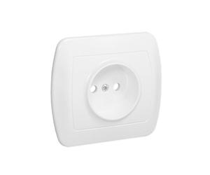 CHORD WHITE SOCKET 1X B/U SCREW TERMINALS 16A 250V AG1E/11