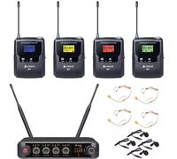 Chord XU4-B UHF 4 Channel Bodypack UHF Microphone System