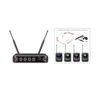 Chord XU4 Quad Bodypack UHF Microphone System
