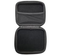 Chord | Zippered Clamshell Pouch for Storage & Transport of headset Microphone and Beltpack Transmitter | Dimensions 17cm by 14.5cm Mic Bag