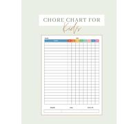 Chore Chart For Kids: Chore Responsibility Chart With Point Reward System To Help Your Kids Learn And Plan Their Routines