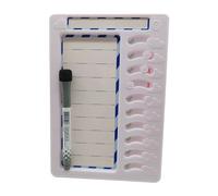 Chore Chart for Kids Erasable to Do List Chore Board ADHD Tools and Visual Schedules Routine Schedule Board Planner Chore Chart Erasable to Do List Planning Board ADHD Tools for Kids and Adults, Blue