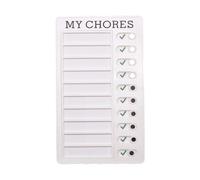 Chore Chart for Kids, Punch Card, Reminder Board, Daily Task Planning Pad with List Cards Stickers, Portable Visual Schedule ADHD Tools for Teens Planning Boards RV