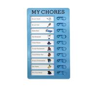 Chore Chart Kids Reusable Chore Chart With Detachable Cardstock | Habit Tracker Refrigerators, Wall, Desk, Planning Boards, Recreational Vehicles, Home Routine Chore Chart For Teens Replaceme