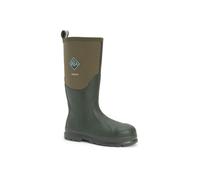 Chore Classic Steel Safety Wellington Muck Boots Green 4