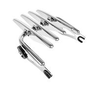 Chorme Detachable Trunk Mount 09-25 Two Up Tour Pack Pak Top Box Case Mounting Luggage Rack Compatible for Harley Davidson Touring Models 2009-2024 Street Glide Road Glide Electra Glide Road King