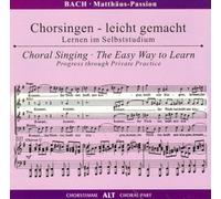 Chorstimme Alt (2 CD) - Matthäus-Passion