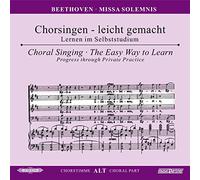Chorstimme Alt - Missa Solemnis Op.123