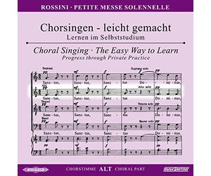 Chorstimme Alt - Petite Messe Solennelle