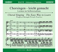 Chorstimme Bass (2 CD) - Johannes-Passion