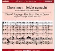 Der Messias - Soprano Chorus Part - 2 CD - Edition Peters