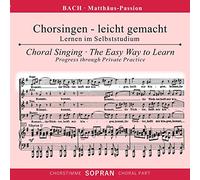 Chorstimme Sopran (2 CD) - Matthäus-Passion