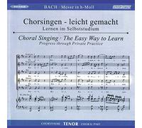 Chorstimme Tenor (2 CD) - Messe in H-Moll