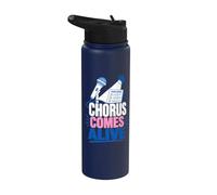 Chorus Comes Alive Singing Stage Stainless Steel Insulated Water Bottle