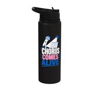 Chorus Comes Alive Singing Stage Stainless Steel Insulated Water Bottle