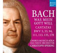 Christoph Spering - Bach: Cantatas BWV 5, 33, 94, 111, 113, 135, 178 - CD - Sony Music