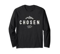 Chosen 1 Peter 2:9 Christian Quote Long Sleeve T-Shirt