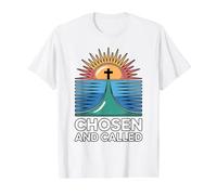 Chosen and Called Value Graphic T-Shirt, Men, White, XL