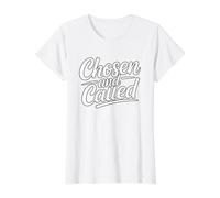 Chosen and Called Value Graphic T-Shirt, Women, White, L