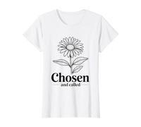 Chosen and Called Value Graphic T-Shirt, Women, White, XL