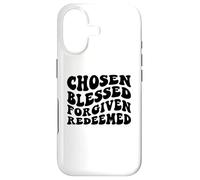 Chosen, blessed, forgiven, redeemed, religious men & women. Case for iPhone 17