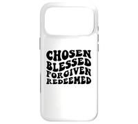 Chosen, blessed, forgiven, redeemed, religious men & women. Case for iPhone 17 Pro Max