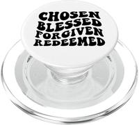 Chosen, blessed, forgiven, redeemed, religious men & women. PopSockets PopGrip for MagSafe