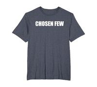 Chosen Few T-Shirt, Men's Big and Tall, Heather Blue, 4X Tall