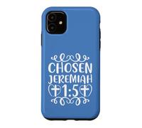 Chosen Jeremiah 1:5 Christian Hand Lettered Faith Case for iPhone 11