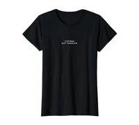 Chosen Not Random Minimalist Christian Value Graphic T-Shirt, Women, Black, S