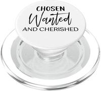 Chosen wanted cherished Christian men women father mother PopSockets PopGrip for MagSafe