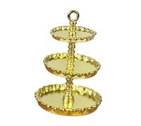 Chosertory 1:12 Dollhouse Cake Stand 2.6cm X 3.8cm Mini Candy Display Shelf