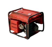 Chosertory 1/64 Scale Model of An Electric Generator, Realistic Diorama Accessory for An Auto Repair Shop (red).