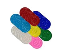 Chosertory 100 Bird Leg Rings for Identifying Parrots And Birds, 12mm