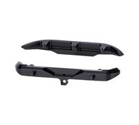 Chosertory 2Pcs RC Crawler Guard Bar Front Protection Bar RC Car Spare Part Aluminum Alloy Sturdy Material Simple Installation Suitable for Model Making, Black