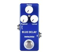 Chosertory Audio Delay Processor Analog Delay Pedal Guitar Effects Stompbox Footswitch Unit With Natural Repeat Decay Metal Construction Side I O Jacks Board