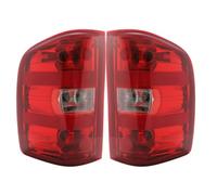 Chosertory Automotive Replacement Assembly Brake Lamp Rear Light Tail Lamp With Red Lens Clear Center PC Housing Wiring Connector Suitable for long distance and towing