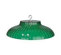 Chosertory Bird Feeder Lid with Squirrel And Rain Protection for Outdoor Use, Green